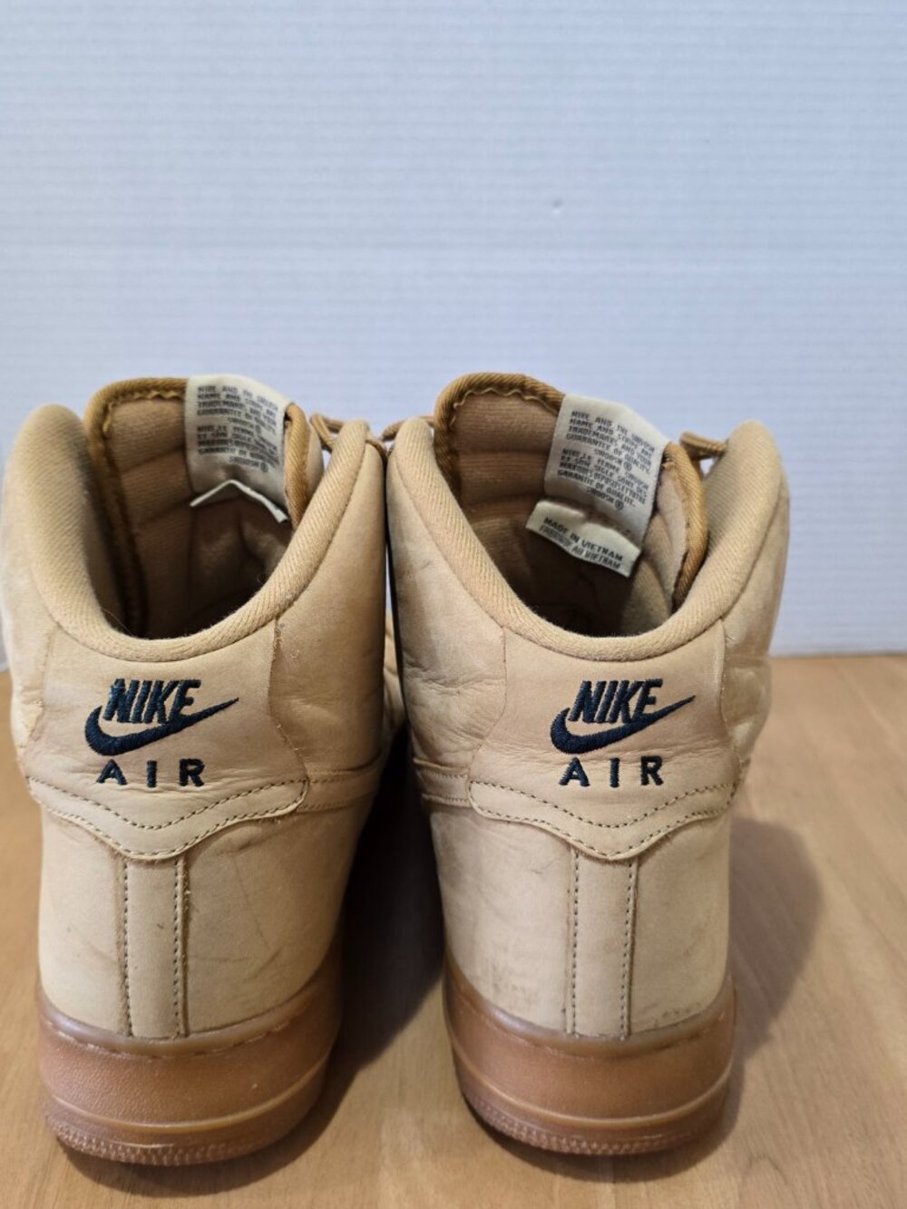 Nike Air Force 1 High 07 LV8 Wheat Flax 806403-200 2015 Men’s Size 13 - Picture 2 of 8